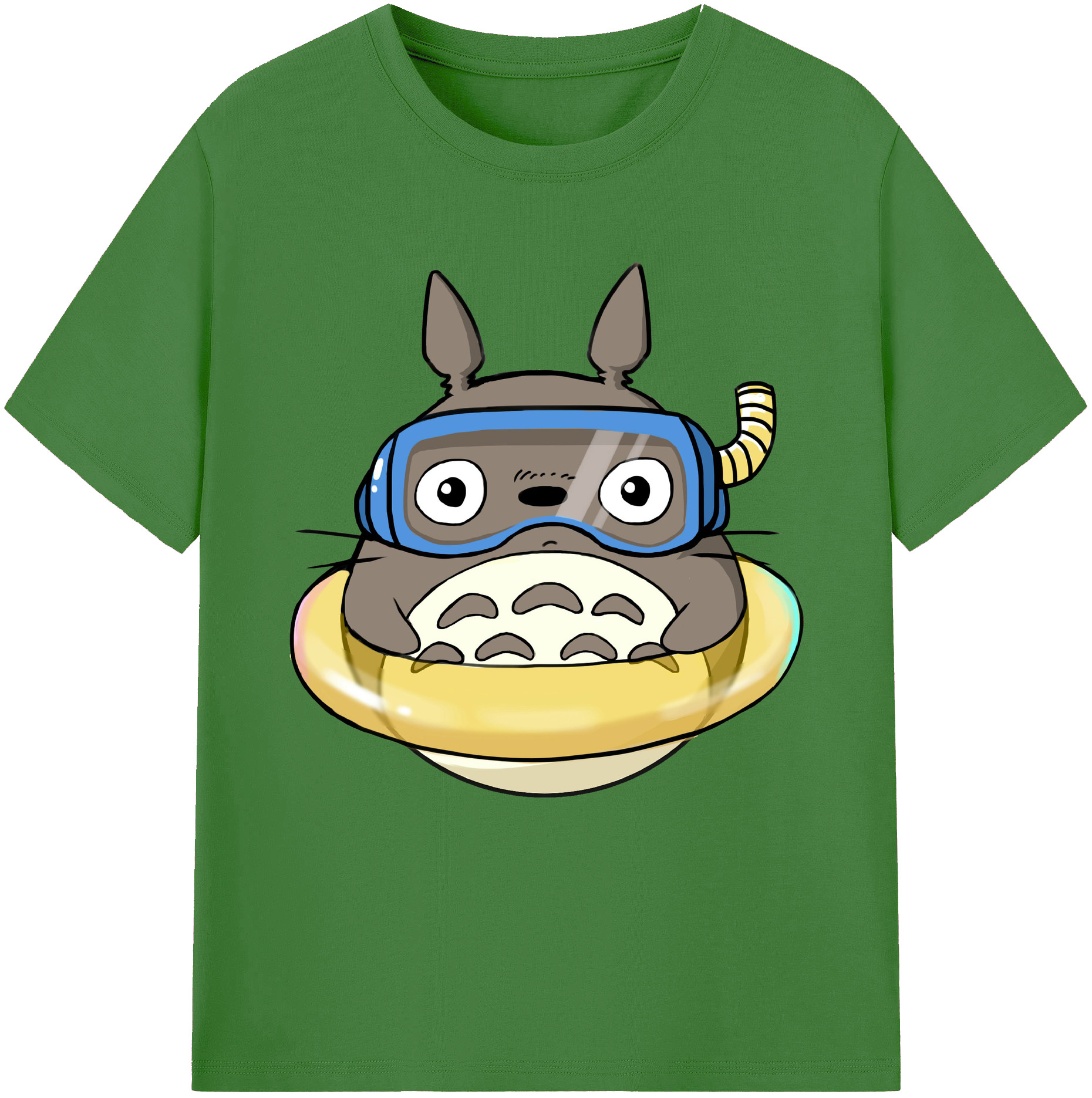 （画像用） となりのトトロ 草壁メイ 草壁サツキ My Neighbor Totoro Satsuki Kusakabe Mei Kusakabe レディースカジュアルプリントTシャツ（綿100％）